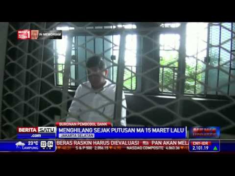 Buronan Pembobol Bank Mega Diringkus