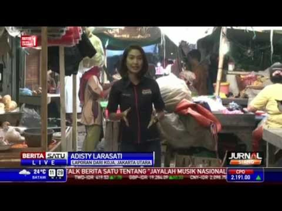 Pasar Tradisional di Jakut Bakal Direhabilitasi Total