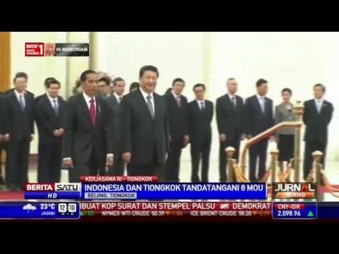 Indonesia dan Tiongkok Sepakati Kerjasama Delapan Bidang