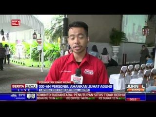 Ratusan Polisi Amankan Jalannya Misa Jumat Agung