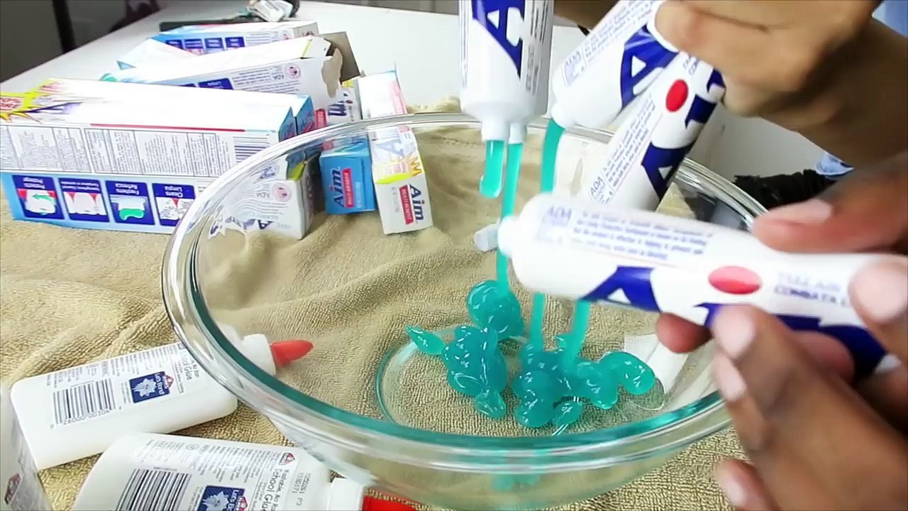 COUPLES DIY TOOTHPASTE SLIME!!!