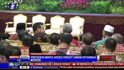 Presiden Jokowi Minta Akses Kredit UMKM Ditambah