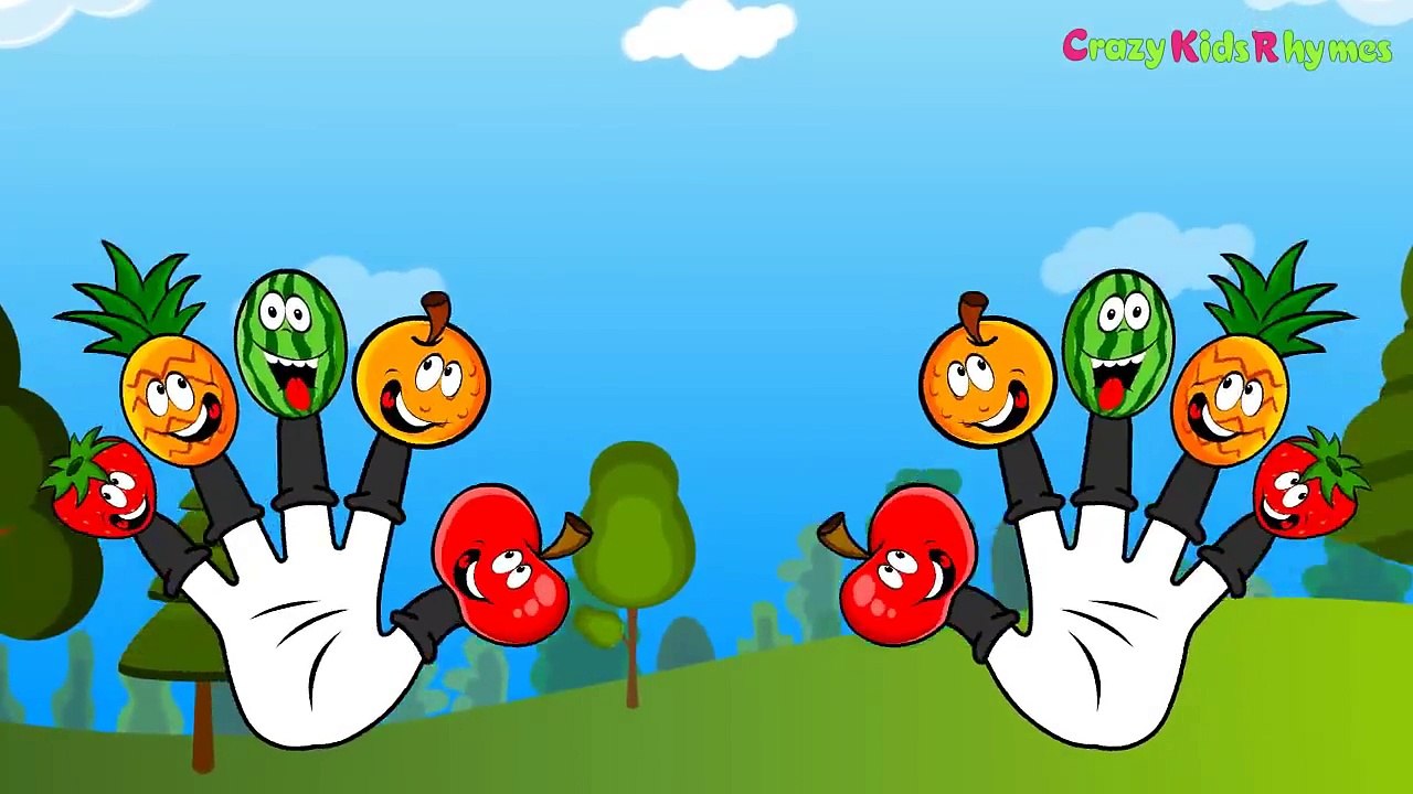 Finger Family (Fruits Finger Family) Nursery Rhyme - Finger Family Song - Children Songs HD