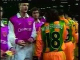 25.11.1999 - 1999-2000 UEFA Cup 3rd Round 1st Leg Arsenal 3-0 FC Nantes