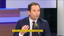 Débat sur le revenu universel : Hamon juge les critiques de Valls 