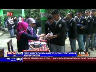 Sekolah di Depok Sediakan Sarapan untuk Peserta UN
