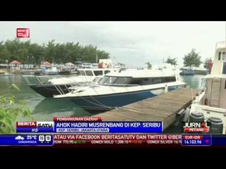 Ahok Dengarkan Curhat Bupati Kepulauan Seribu