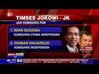 Timses Jokowi-JK Jadi Komisaris PGN
