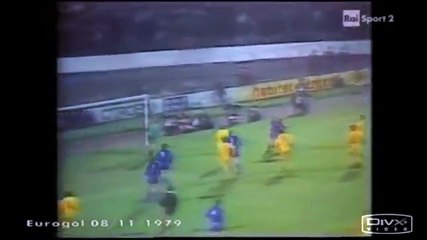 07.11.1979 - 1979-1980 European Champion Clubs' Cup 2nd Round 2nd Leg Racing C Strasbourg 2-0 Dukla Prag (After Extra Time)