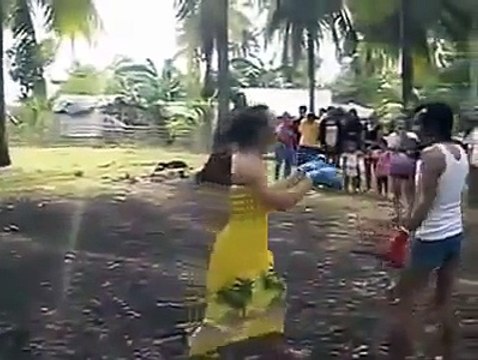 Funny Pinoy Guy Boxing - girls boxing - funny girls