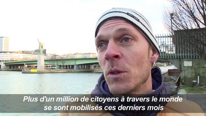 Paris: action Amnesty en faveur d'Edward Snowden