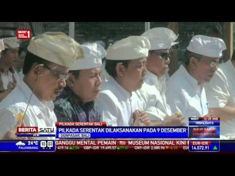 Jelang Pilkada Serentak di Bali, Warga Sembahyang di Pura