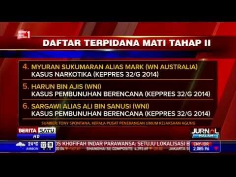 Daftar Terpidana Mati Tahap Dua
