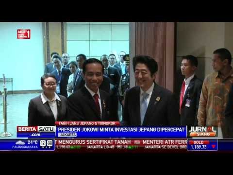 Jokowi Tagih Janji Investasi Jepang dan Tiongkok