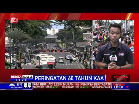 Delegasi KAA Pulang, Warga Bandung Padati Jalan Asia Afrika