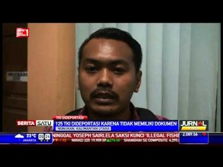 Malaysia Deportasi 125 TKI Melalui Nunukan Kaltara