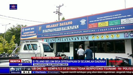 Polisi di Kaltim Masih Ujo Coba e-Tilang