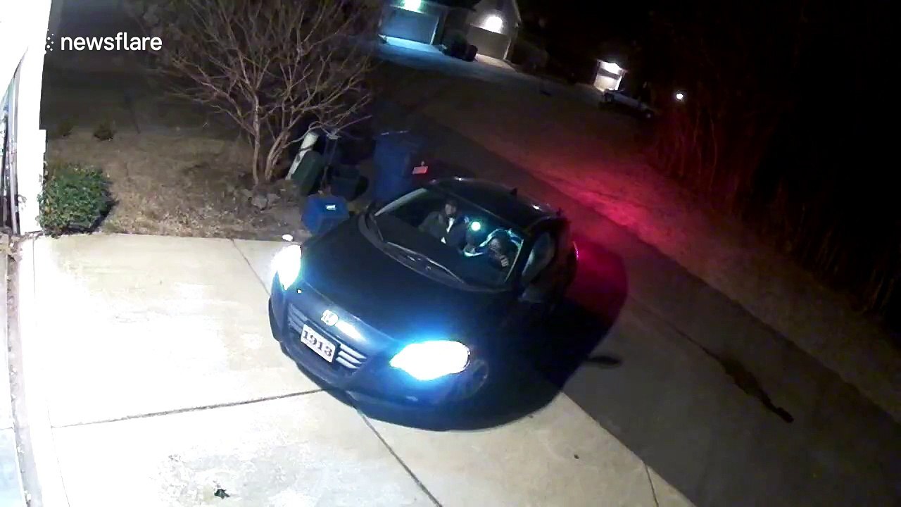 Shocked wife gets late Christmas present and reacts brilliantly