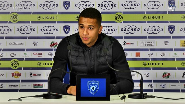 Nancy-Bastia : Conf. d'avant-match d'A. Ngando