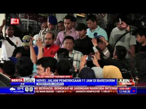 Novel Baswedan Diborgol dan Dipindah ke Mako Brimob Depok