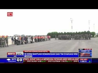 Tim Bantuan Kemanusiaan Bertolak ke Nepal