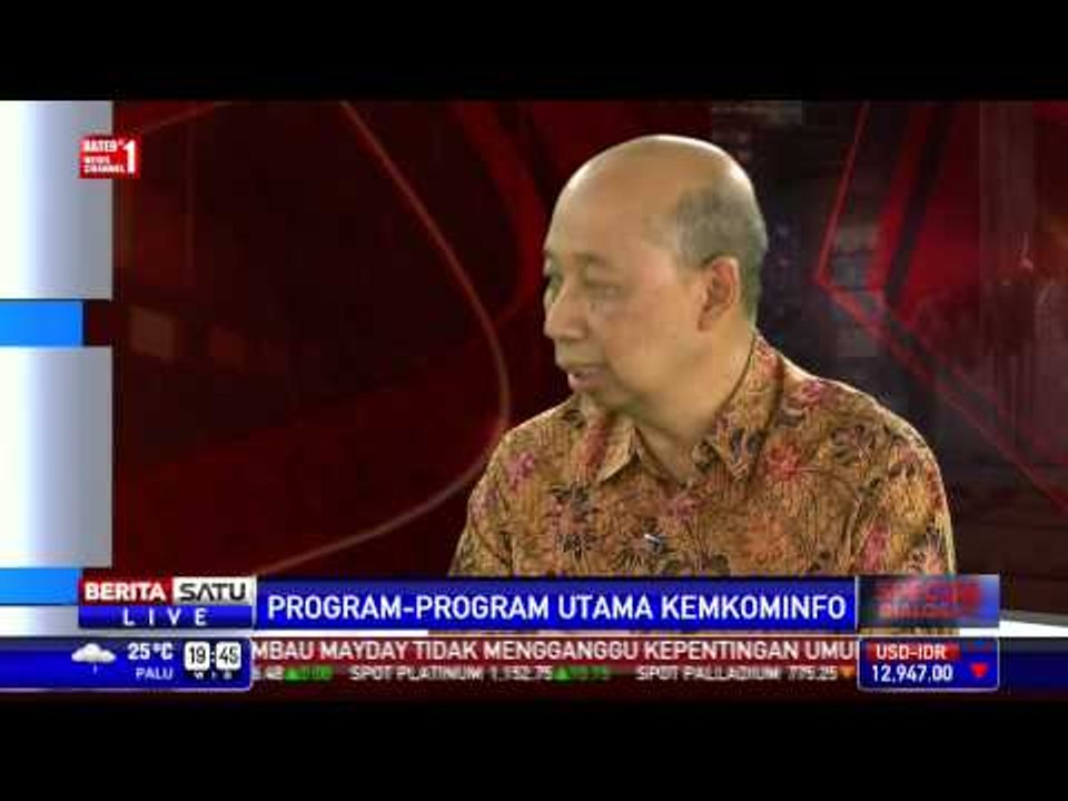 Special Dialogue: Program-program Utama Kemekominfo # 1