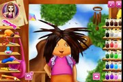 Dora is having a very nice haircut game ~ Play Baby Games For Kids Juegos ~ W2Kw o29zJw
