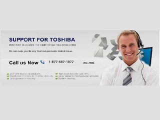 Toshiba tech support phone number 1-877-587-1877