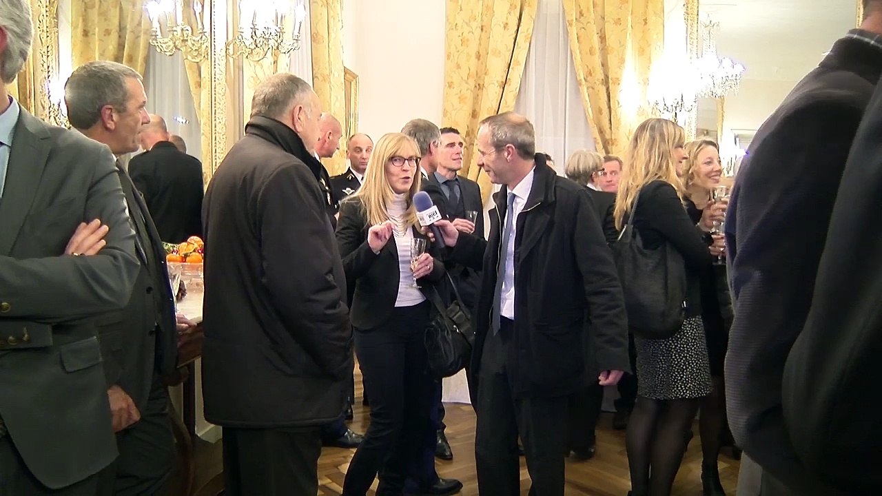D!CI TV : Alpes de Hautes-Provence : Salle comble pour les voeux du préfet, Bernard Guérin
