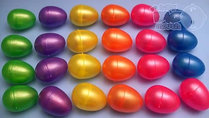 ♥ Learn Patterns with Surprise Eggs! Opening Surprise Eggs filled with Toys! ☻