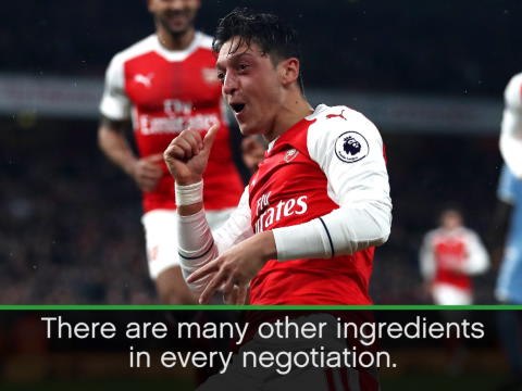 Ozil future not dependent on my future - Wenger