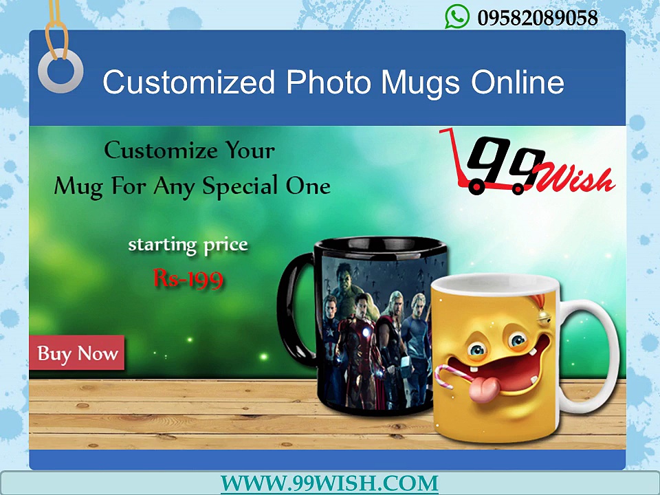 Photo Printing on T shirts, Mugs, Mobile Covers online in Delhi, India