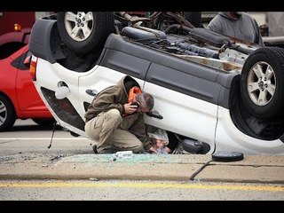 Accident de voiture mortel en direct - Caméra de surveillance [Sécurité]+18 partie 10