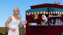Lollypop Rhyme With Actions | Action Songs For Children | 3D Nursery Rhymes For Kids With Lyrics