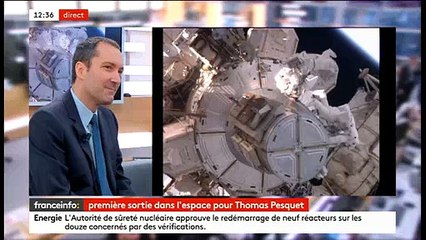 Découvrez les images de la première sortie dans l'espace de l'astronaute français Thomas Pesquet - VIDEO