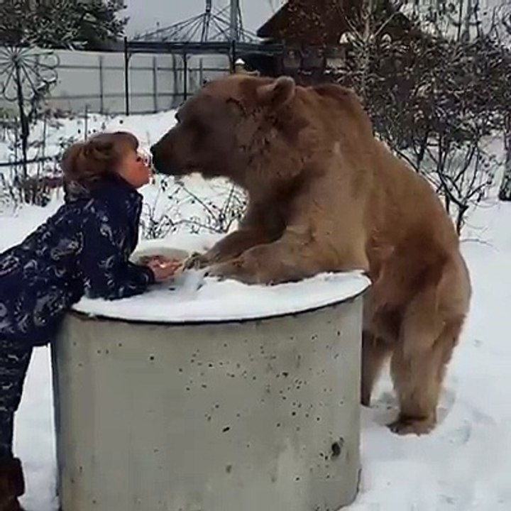 A brave woman