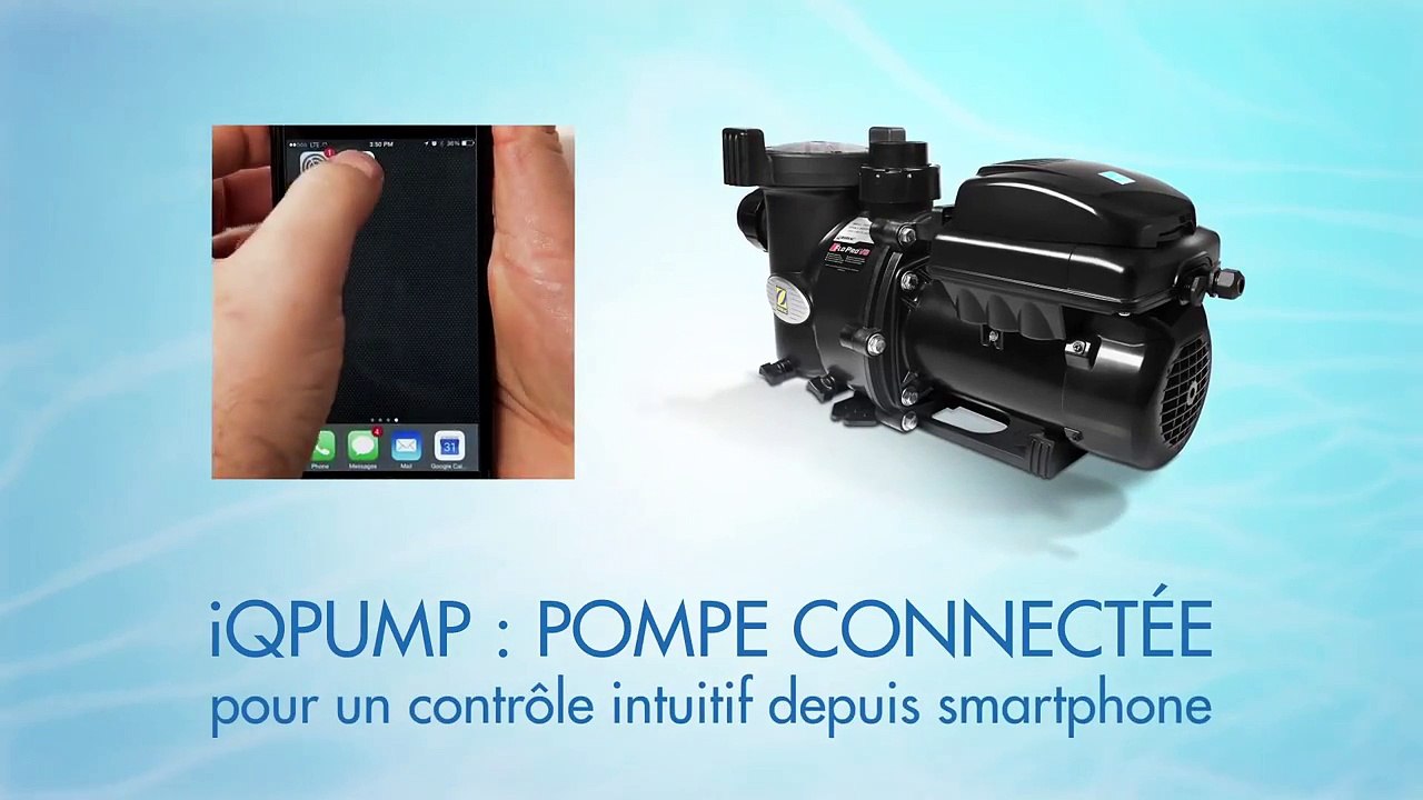 Pompe connectée pour piscine :  iQPUMP