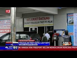 Penjualan Tiket Kapal Laut di Sampit Sepi