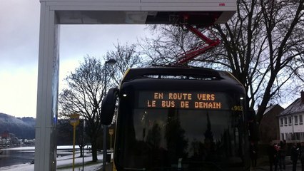 Namur : le bus TEC de demain dévoilé, il entre en service lundi