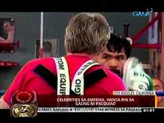 24 Oras (110711) Pacquiao, tumanggap ng basbas mula sa simbahan sa LA
