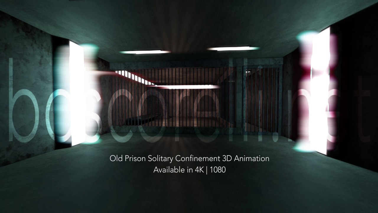 4K Solitary Confinement Prison Cells