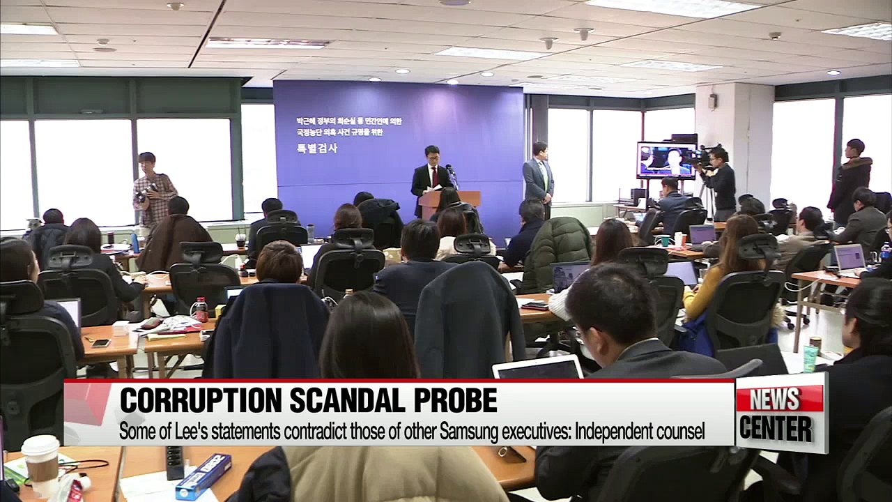 Independent counsel considering bribery and perjury charges for Samsung heir