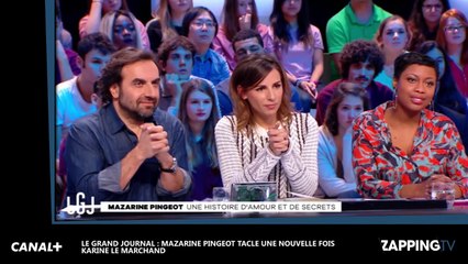 Download Video: LGJ : Mazarine Pingeot tacle une nouvelle fois Karine Le marchand (vidéo)