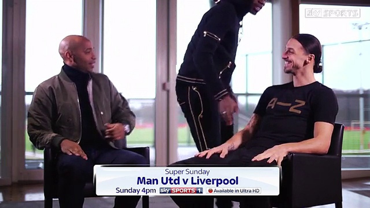 Quand Zlatan se paie Pogba en compagnie d'Henry