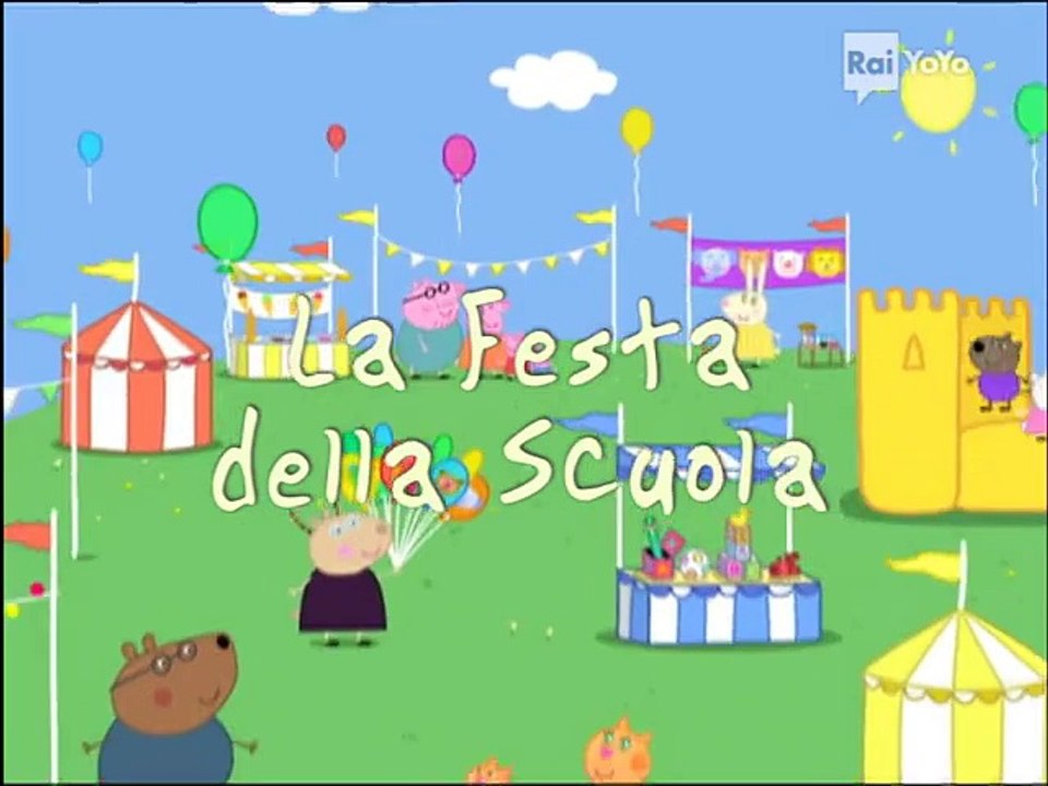Peppa Pig En Español | Peppa Pig Full Episodes | La Festa Della Scuola