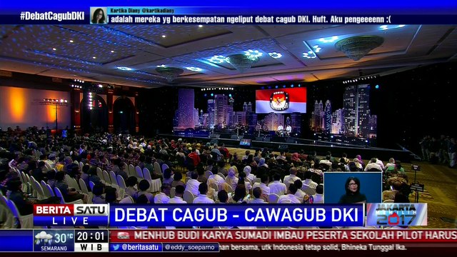 Visi Misi Cagub dan Cawagub DKI