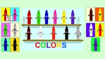 Learning Colors With Crayons | Funny Kids Learning Colors | Colors for Children And Toddlers