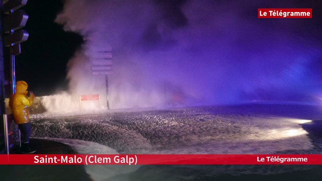 Vos plus belles images de la tempête Egon en Bretagne