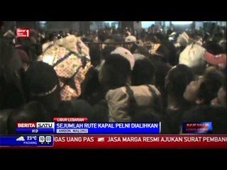 Pemudik di Pelabuhan Yos Sudarso Ricuh karena Tempat Tidur