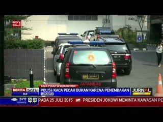 Kepolisian: Kaca Pecah di MNC Bukan karena Tembakan